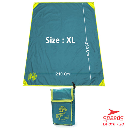 SPEEDS Tikar Lipat Untuk Tamasya Tikar Untuk Piknik Bahan Bagus Polyster Ukuran 200 x 140 LX 018-20