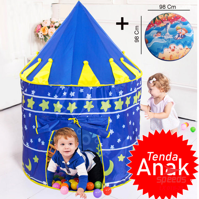 SPEEDS Tenda Bermain Anak Model Castle 018-23