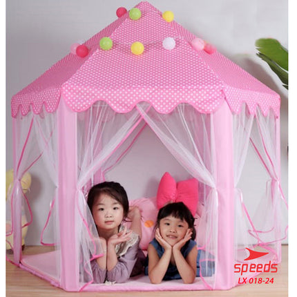 SPEEDS Tenda Anak Princess Model Rumah Tenda Mainan Anak Indoor Outdoor Portable LX 018-24