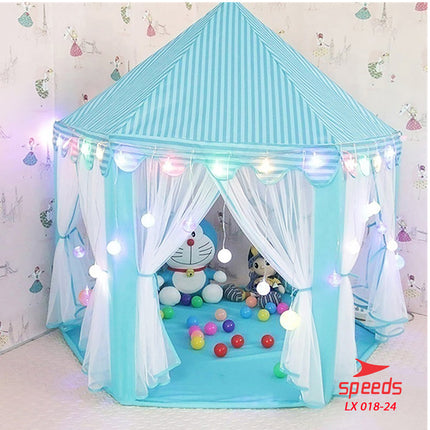 SPEEDS Tenda Anak Princess Model Rumah Tenda Mainan Anak Indoor Outdoor Portable LX 018-24