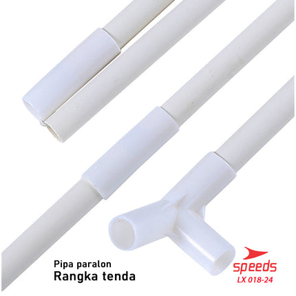SPEEDS Tenda Anak Princess Model Rumah Tenda Mainan Anak Indoor Outdoor Portable LX 018-24