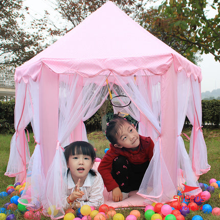 SPEEDS Tenda Anak Princess Model Rumah Tenda Mainan Anak Indoor Outdoor Portable LX 018-24