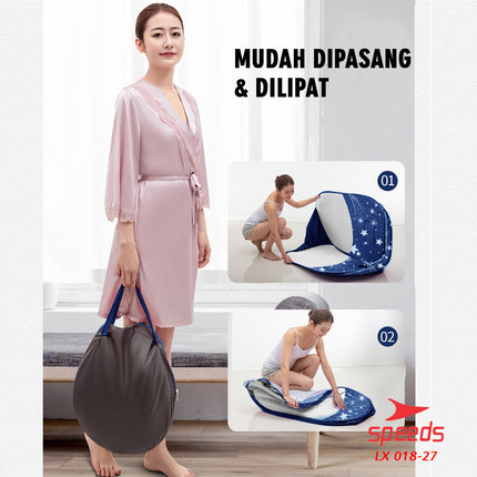 SPEEDS Sauna Portable Portable Sauna Steam Alat Pelangsing Tubuh Alat Sauna Room 018-27