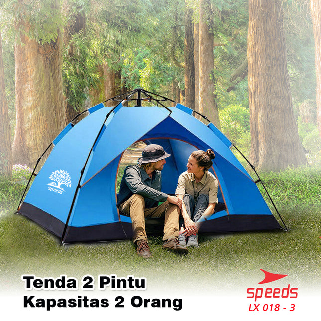 SPEEDS Tenda Camping Manual Untuk 2 Orang 018-3