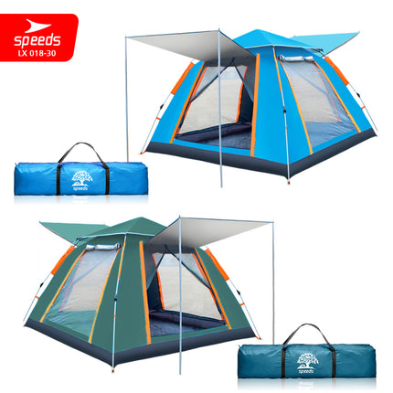 SPEEDS Tenda Camping Lipat Untuk 4-5 Orang Tenda Gunung Dome Manual Portable Anti Air 018-30