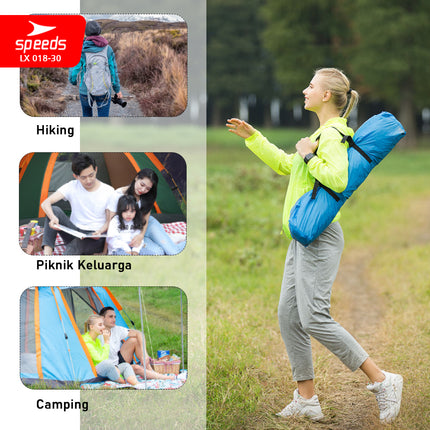 SPEEDS Tenda Camping Lipat Untuk 4-5 Orang Tenda Gunung Dome Manual Portable Anti Air 018-30