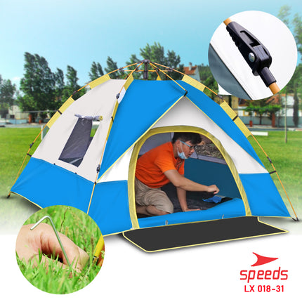 SPEEDS Tenda Camping Lipat Untuk 1-2 Orang Tenda Gunung Tenda Manual Portable Anti Air 018-31