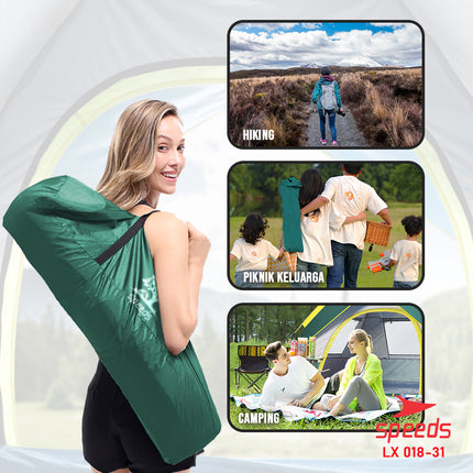 SPEEDS Tenda Camping Lipat Untuk 1-2 Orang Tenda Gunung Tenda Manual Portable Anti Air 018-31