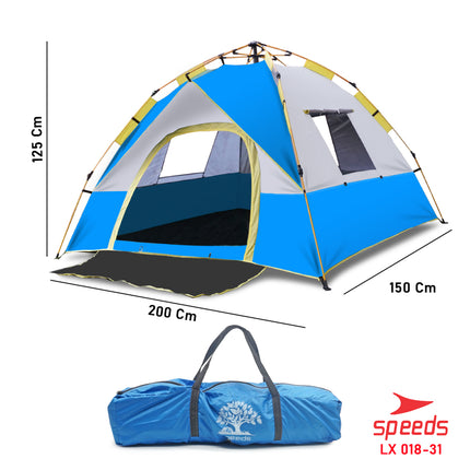 SPEEDS Tenda Camping Lipat Untuk 1-2 Orang Tenda Gunung Tenda Manual Portable Anti Air 018-31