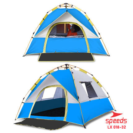 SPEEDS Tenda Camping Lipat Untuk 3-4 Orang Tenda Gunung Tenda Manual Portable Waterproof 018-32