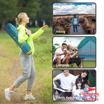 SPEEDS Tenda Camping Manual Untuk 2-3 Orang Tenda Gunung Portable Waterproof 018-33