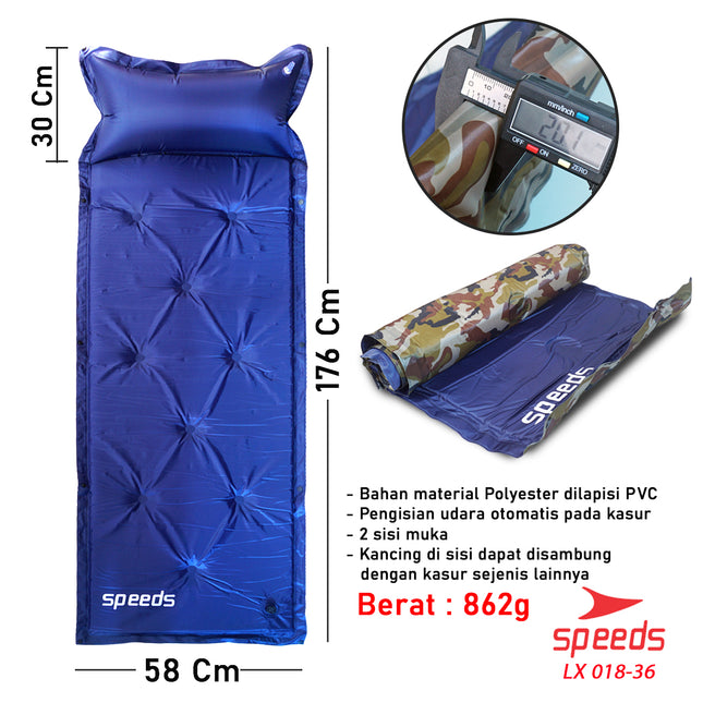 SPEEDS Matras Angin Sleeping Pad 018-36