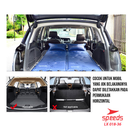 SPEEDS Matras Angin Kasur Angin Kasur Tidur Angin Sleeping Pad Portable Outdoor Waterproof 018-36