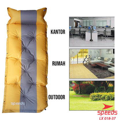 SPEEDS Matras Angin Kasur Angin Kasur Tidur Angin Sleeping Pad Portable Outdoor Waterproof 018-37