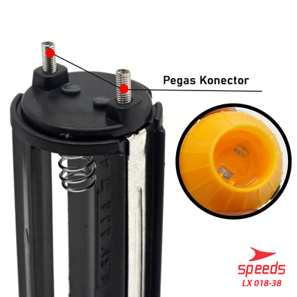 SPEEDS Lampu LED Lampu Emergency Bohlam Multifungsi Lampu Gantung 018-38