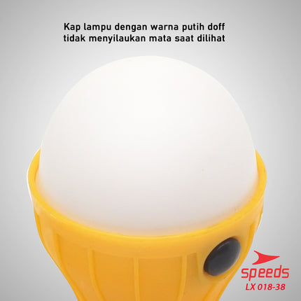 SPEEDS Lampu LED Lampu Emergency Bohlam Multifungsi Lampu Gantung 018-38