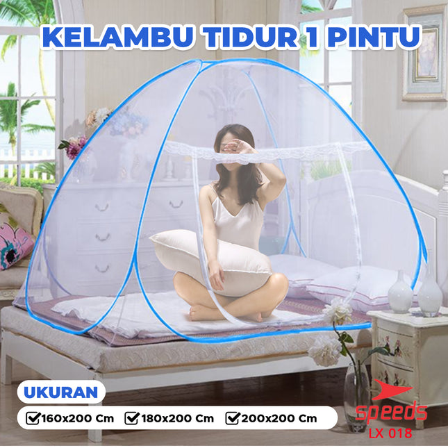 SPEEDS Kelambu Lipat Ukuran 1,8x2M 018-42