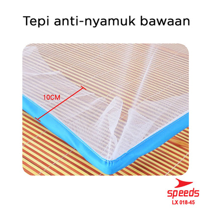 SPEEDS Kelambu Bayi Lipat Kelambu Kotak Kelambu Tidur Anti Nyamuk Kelambu Tempat Tidur Portable 018-45