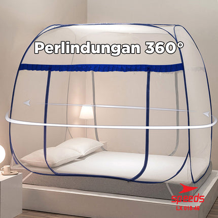 SPEEDS Kelambu Bayi Lipat Kelambu Kotak Kelambu Tidur Anti Nyamuk Kelambu Tempat Tidur Portable 018-48