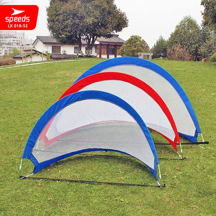 SPEEDS Gawang Jaring Lipat Goal Portable 180cm L XL XXL Latihan Sepak Bola Gol Portabel Soccer Football Indoor Outdoor 018-52