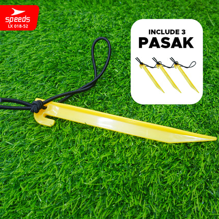 SPEEDS Gawang Jaring Lipat Goal Portable 180cm L XL XXL Latihan Sepak Bola Gol Portabel Soccer Football Indoor Outdoor 018-52
