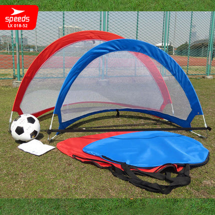 SPEEDS Gawang Jaring Lipat Goal Portable 180cm L XL XXL Latihan Sepak Bola Gol Portabel Soccer Football Indoor Outdoor 018-52