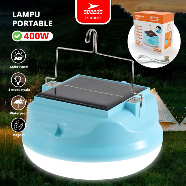 SPEEDS Lamp Emergency Solar Panel 300-400W 018-62