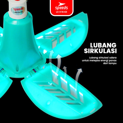 SPEEDS Lampu Emergency Gantung Camping Lamp LED Outdoor Indoor Lampu Kemah 018-63