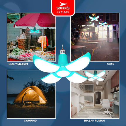 SPEEDS Lampu Emergency Gantung Camping Lamp LED Outdoor Indoor Lampu Kemah 018-63