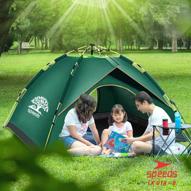 SPEEDS Tenda Camping Kemah Otomatis 4-5 Orang 018-8