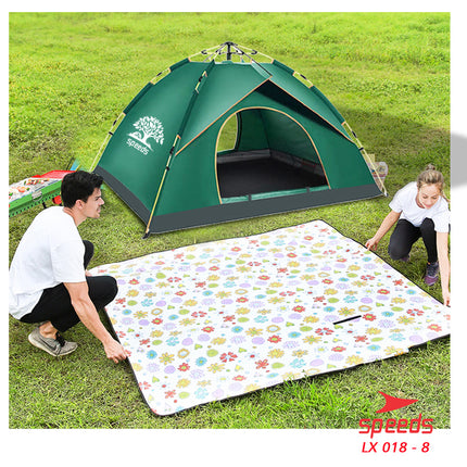 SPEEDS Tenda Camping Kemah Otomatis 4-5 Orang Lipat Portable Waterproof Anti Air Outdoor 018-8