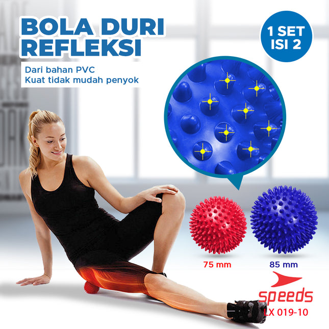 SPEEDS Bola Duri Terapi Massage Ball 1 Set Isi 2 019-10