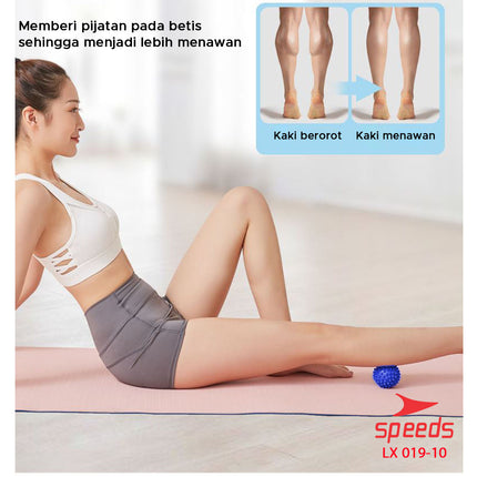SPEEDS Bola Duri Terapi Massage Ball Bola Terapi Bola Pijat Alat Pijat 1 Set Isi 2 019-10