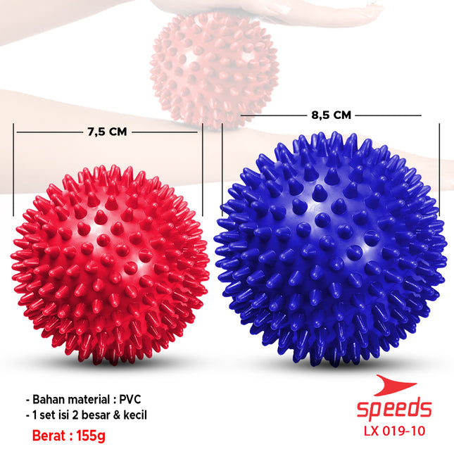 SPEEDS Bola Duri Terapi Massage Ball 1 Set Isi 2 019-10