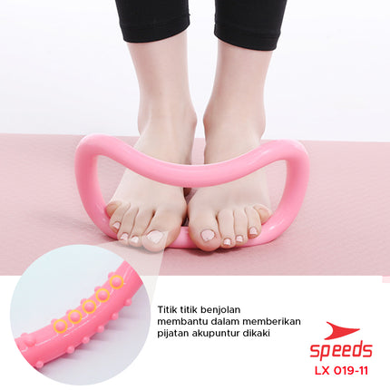 SPEEDS Yoga ring resistance training latihan yoga pilates isi 2 LX 019-11