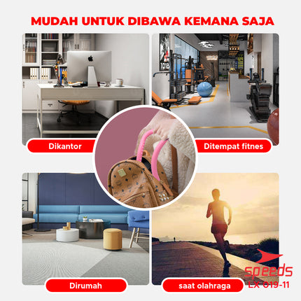 SPEEDS Yoga ring resistance training latihan yoga pilates isi 2 LX 019-11