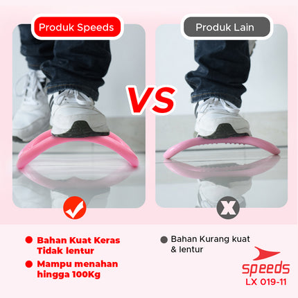 SPEEDS Yoga ring resistance training latihan yoga pilates isi 2 LX 019-11
