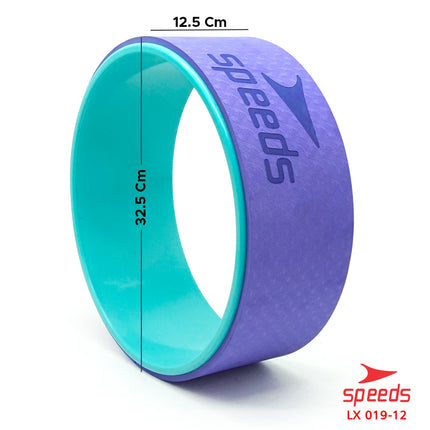 SPEEDS Yoga Wheel Alat Bantu Roda Yoga Tulang Rileks punggung Gym 30cm 019-12