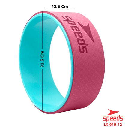 SPEEDS Yoga Wheel Alat Bantu Roda Yoga Tulang Rileks punggung Gym 30cm 019-12