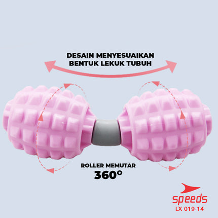 SPEEDS Massage Ball Alat Pijat Massage Roller Alata Pijat Duri Bola Duri Yoga dan Fitness 019-14