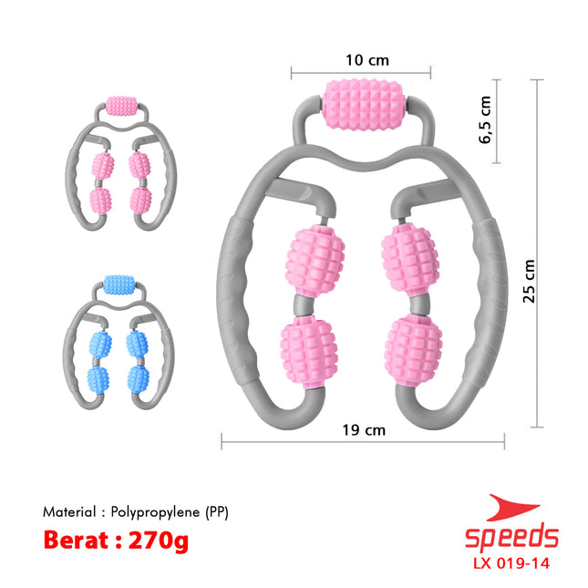 SPEEDS Massage Ball Alat Pijat Massage Roller 019-14