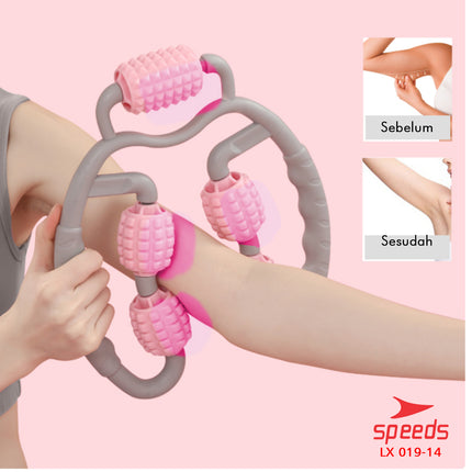 SPEEDS Massage Ball Alat Pijat Massage Roller Alata Pijat Duri Bola Duri Yoga dan Fitness 019-14