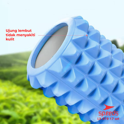 SPEEDS Yoga Foam Roller Massage Roller Muscle Massage Yoga Gym Pilates 019-17