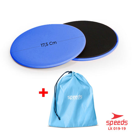 SPEEDS Slider Disc Gliding Disc Power Slider Plate Fitness Core Slider Bundar Olahraga 019-19