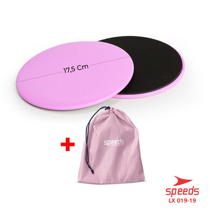 SPEEDS Slider Disc Gliding Disc Power Slider Plate Fitness Core Slider Bundar Olahraga 019-19