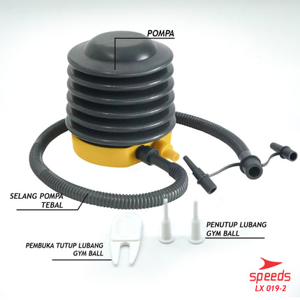 SPEEDS Gym Ball fitness 65 cm / Bola Gym / Bola yoga alat olahraga Gymball (Bonus Pompa) 019-2