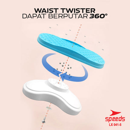 SPEEDS Hip Trainer Alat Olahraga Yoga Paha dan Kaki Leg Trainer Olahraga Fitness Paha 019-22