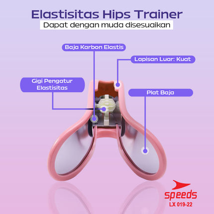 SPEEDS Hip Trainer Alat Olahraga Yoga Paha dan Kaki Leg Trainer Olahraga Fitness Paha 019-22