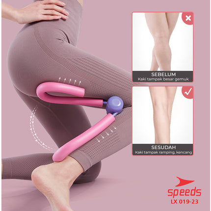 SPEEDS Alat Olahraga Yoga Paha dan Kaki Alat Senam Kegel Leg Trainer Thigh Master 019-23