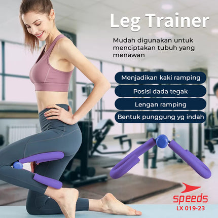 SPEEDS Alat Olahraga Yoga Paha dan Kaki Alat Senam Kegel Leg Trainer Thigh Master 019-23